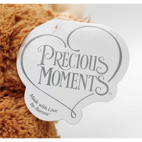 Aurora Precious Moments 8" Monty Moose Plush Stuffed Animal - Picture 6 of 8